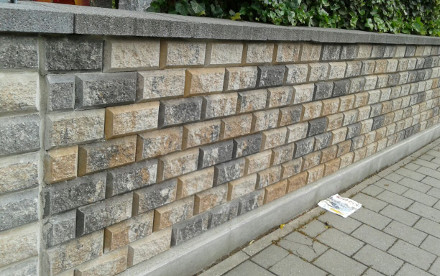 Mauerarbeiten in Baiersdorf