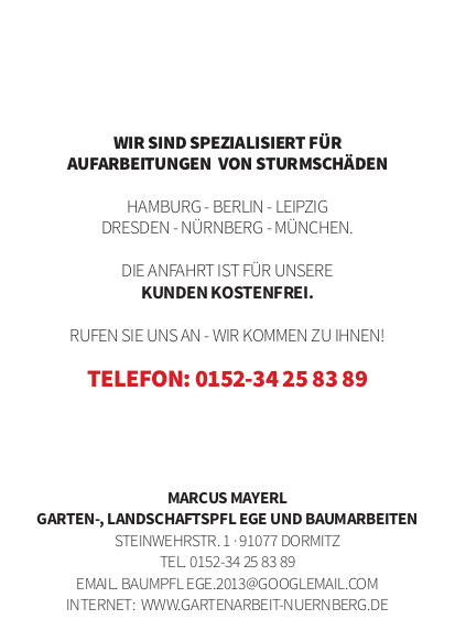 Sturmschäden